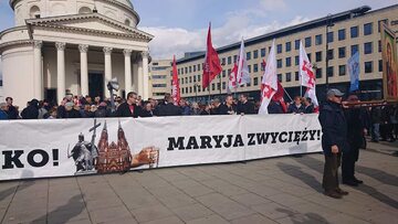 Warszawa: Narodowy Marsz Różańcowy