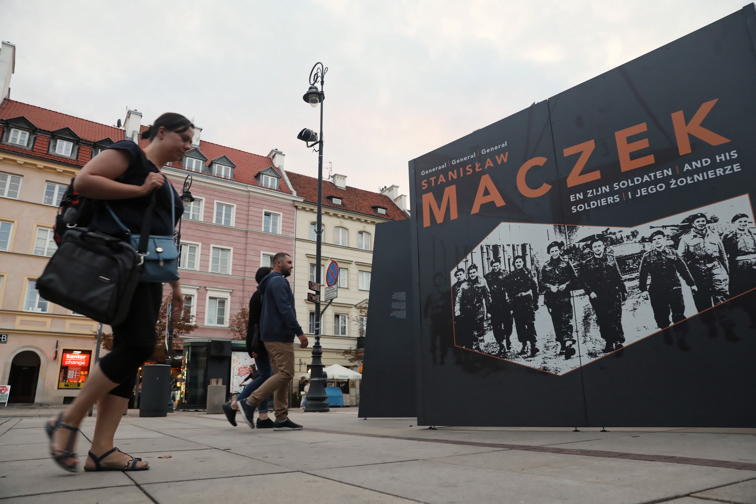 Wernisaż wystawy "Generał Stanisław Maczek i jego żołnierze" w Warszawie.