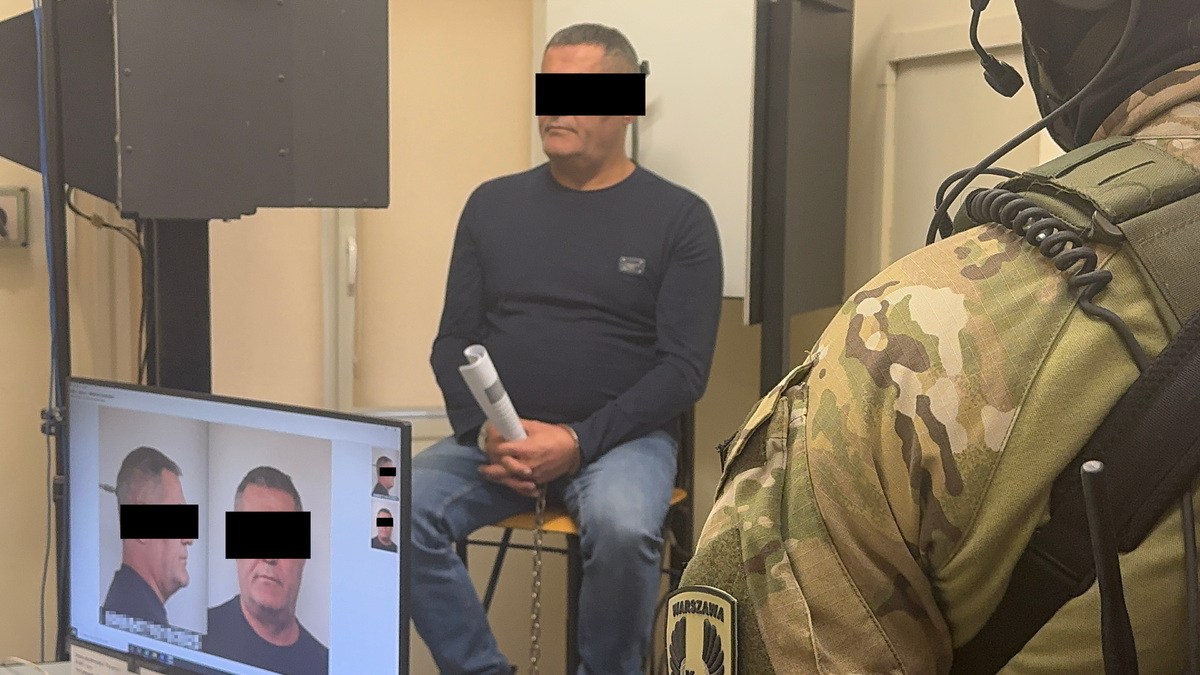 Groźny turecki gangster zatrzymany w Warszawie. Miał przy sobie broń