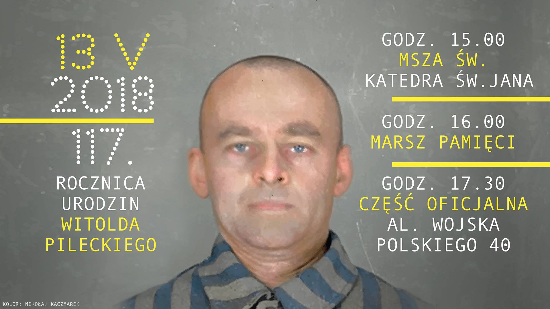 13 maja odbędzie się Warszawski Marsz Rotmistrza Pileckiego