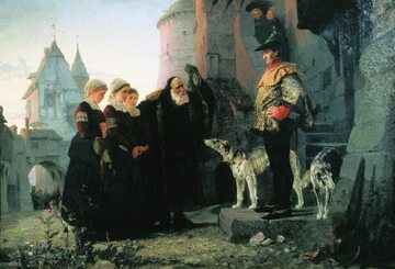 Wasilij Polenow: "Prawo pierwszej nocy" (1874)