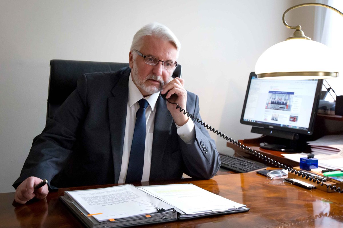 Witold Waszczykowski, szef MSZ