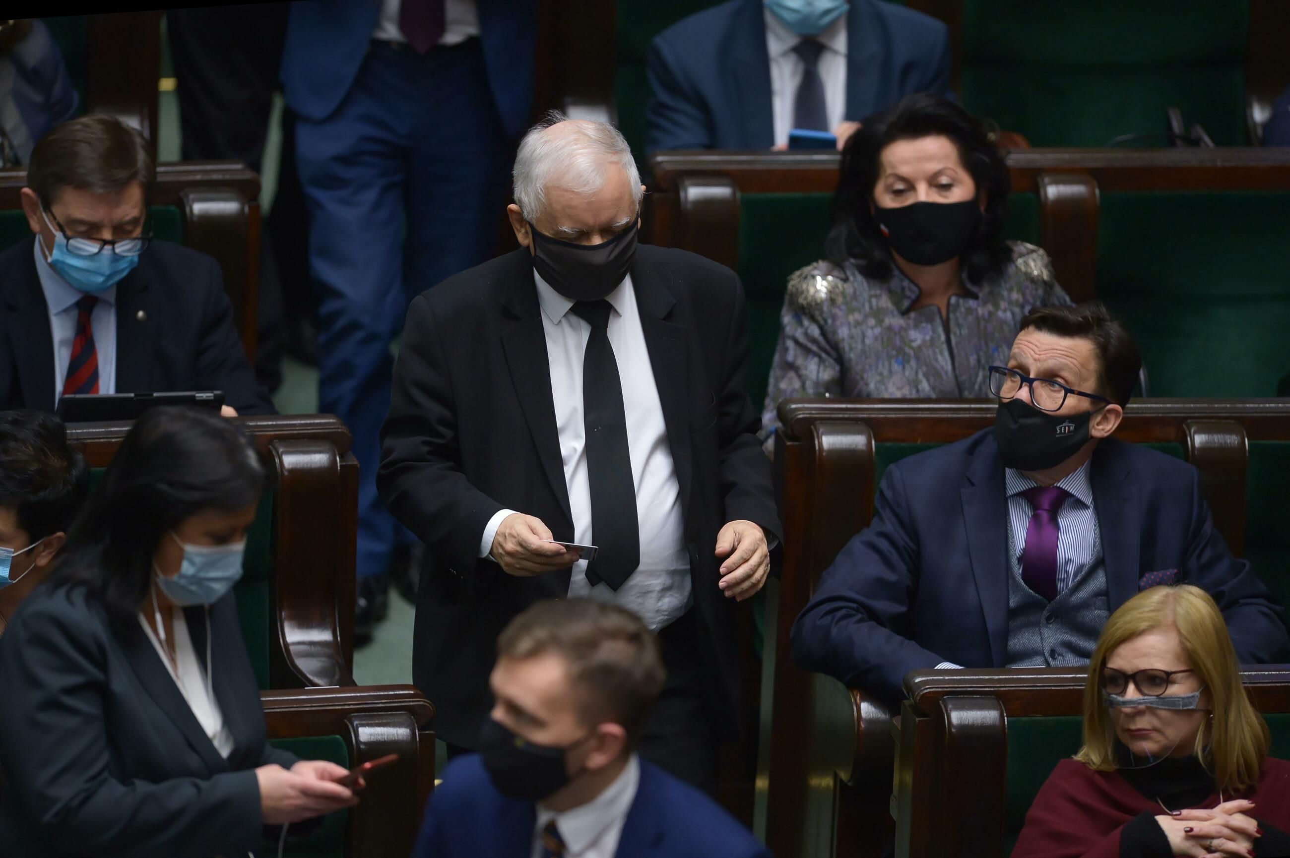 Prezes PiS, wicepremier Jarosław Kaczyński