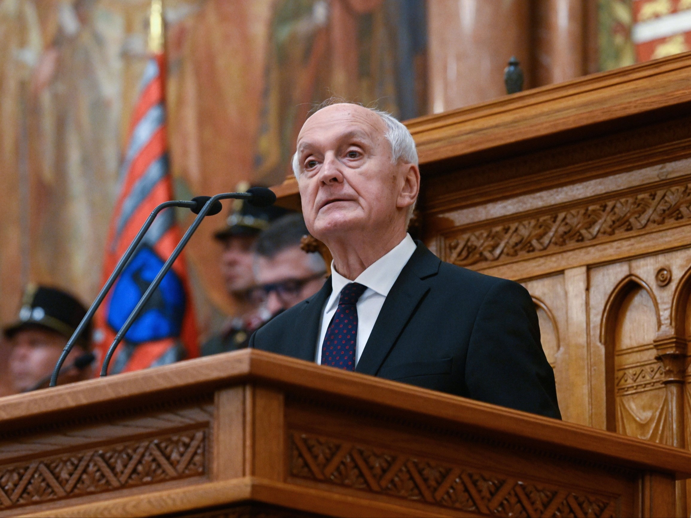 Prezydent Węgier Andras Baka
