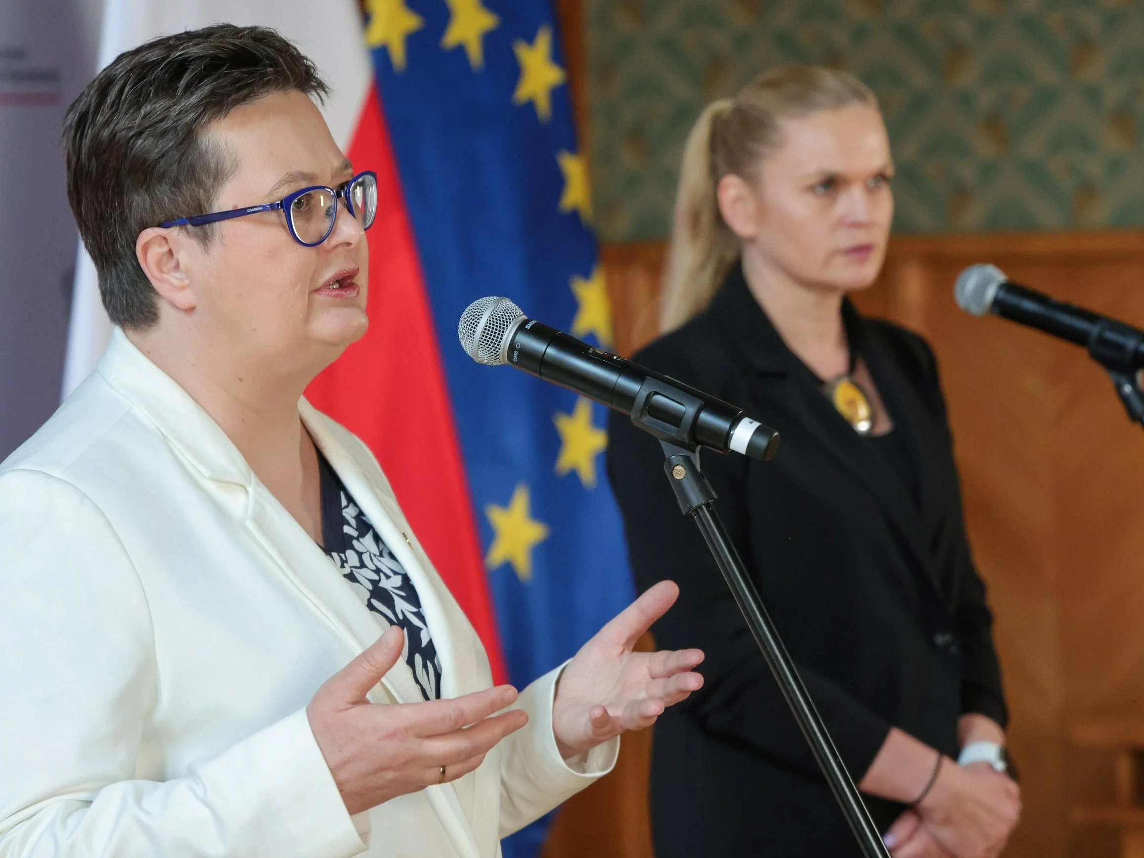 Katarzyna Lubnauer i Barbara Nowacka