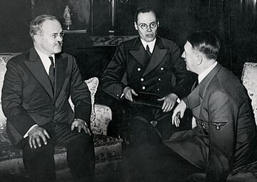 Wiaczesław Mołotow i Adolf Hitler, Berlin 1940 r.