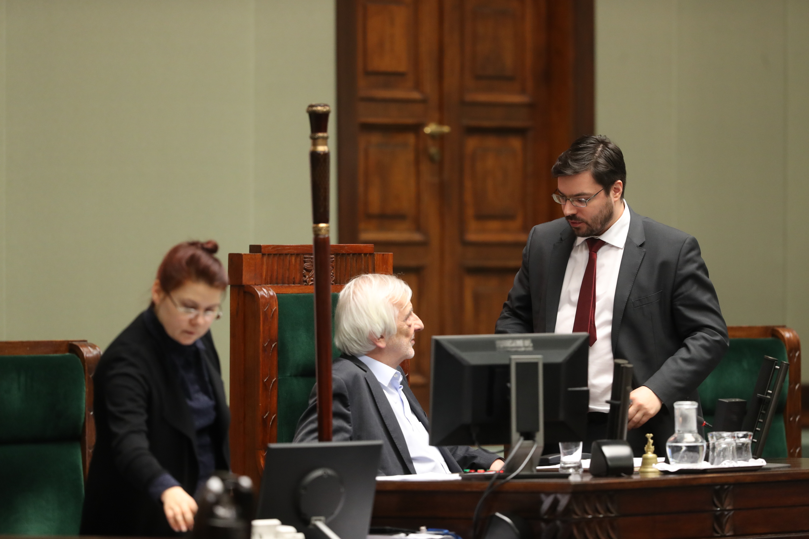 Wicemarszałkowie Sejmu: Ryszard Terlecki (PiS) i Stanisław Tyszka (Kukiz'15)