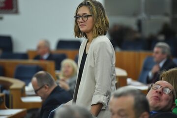 Wicemarszałek Senatu Magdalena Biejat