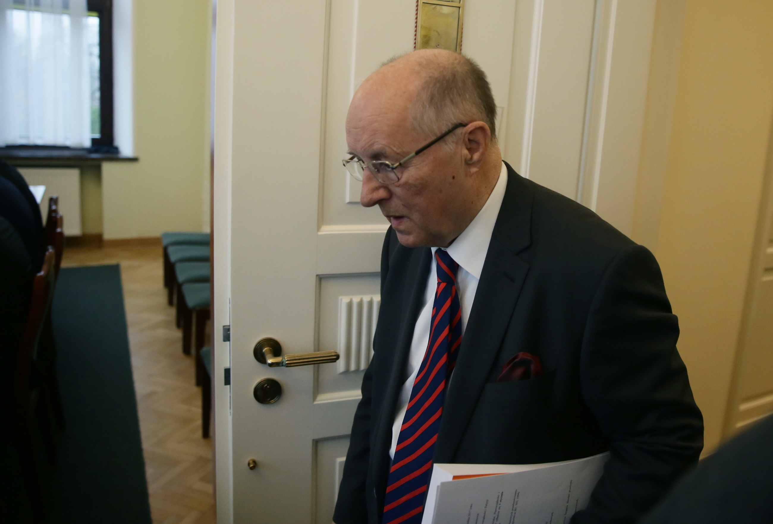 Przewodniczący komisji Michał Seweryński