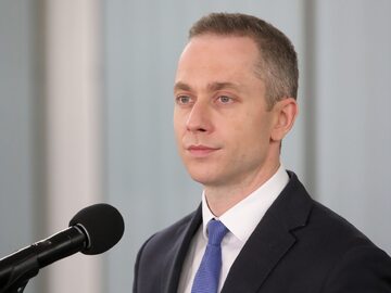 Wiceminister Obrony Narodowej Cezary Tomczyk (KO)