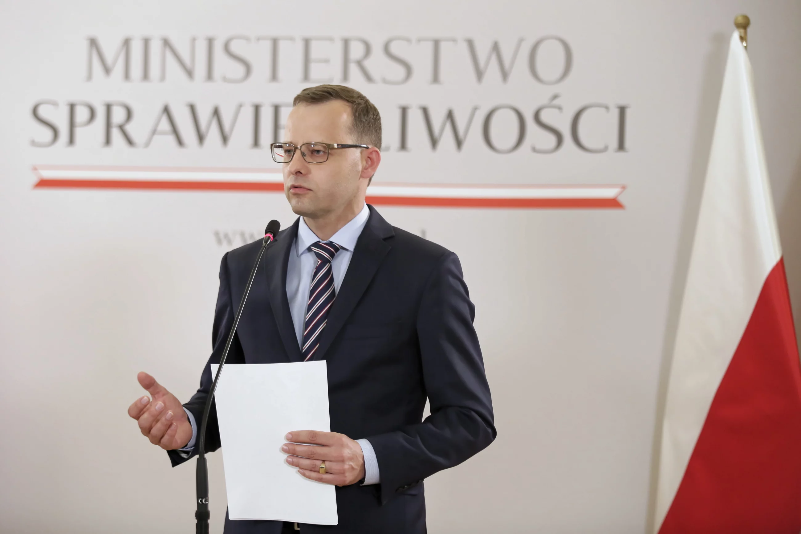 Wiceminister sprawiedliwości Marcin Romanowski