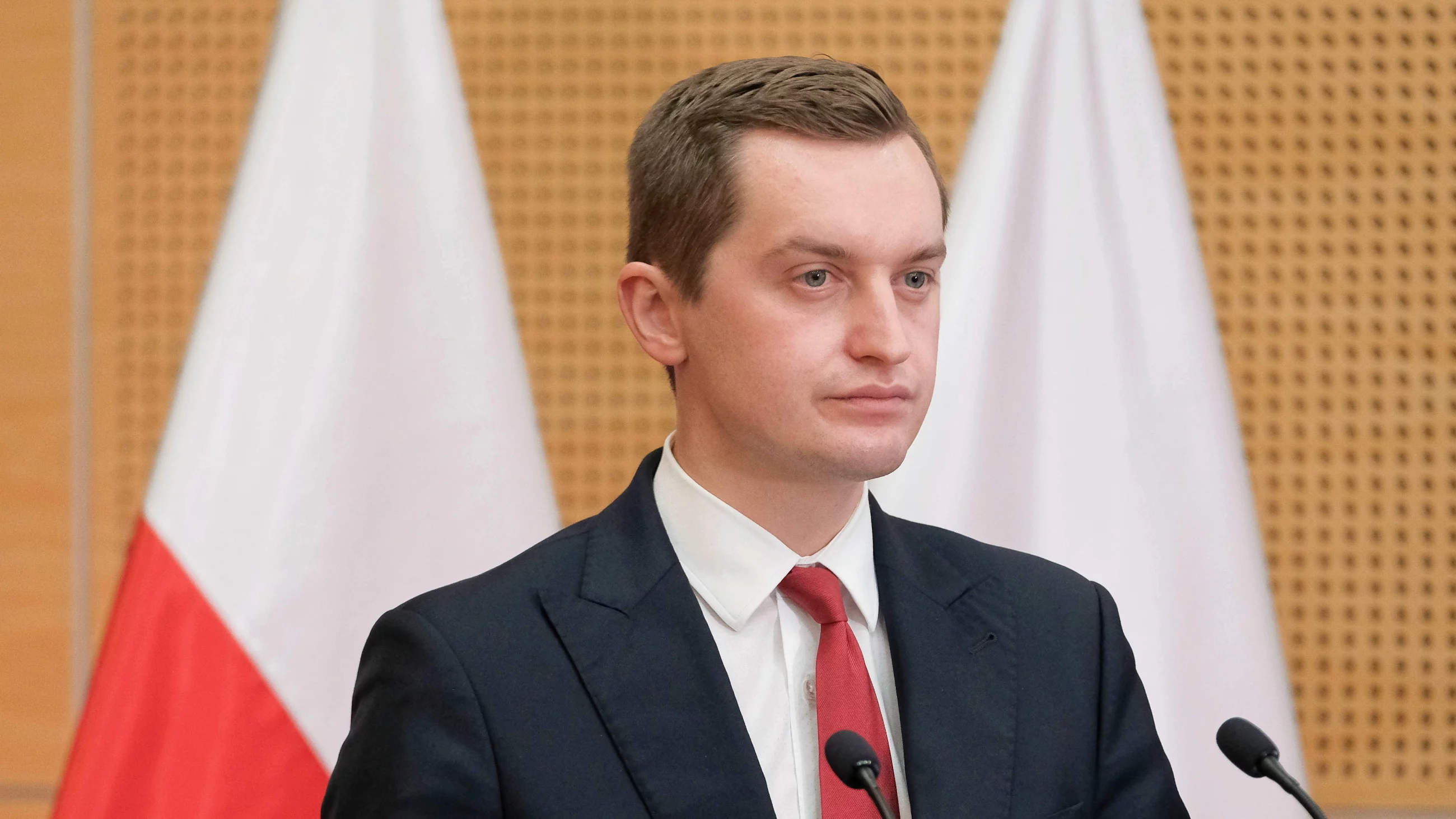 Wiceminister sprawiedliwości Sebastian Kaleta