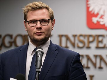 Wiceminister sprawiedliwości Michał Woś