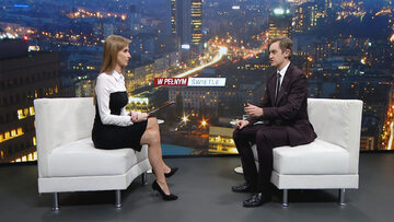 Wiceminister sprawiedliwości Sebastian Kaleta był gościem w programie Ewy Bugały „W pełnym świetle" na antenie TVP Info.