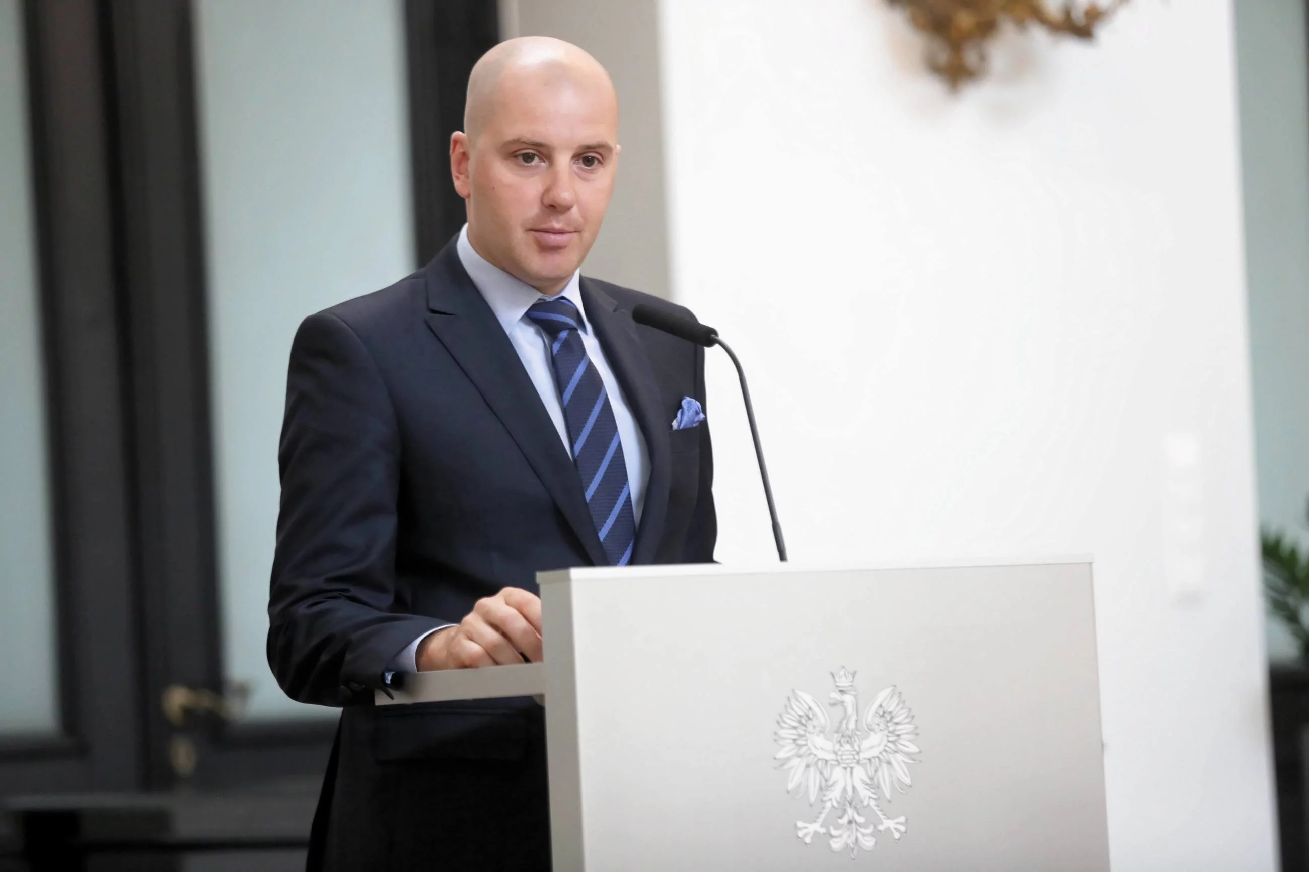 Wiceminister zdrowia Sławomir Gadomski