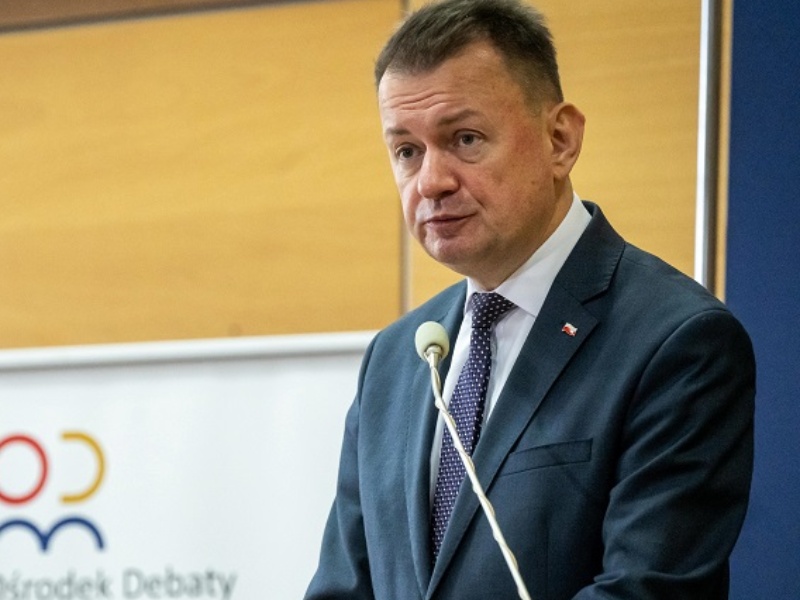 Wicepremier, minister obrony narodowej Mariusz Błaszczak