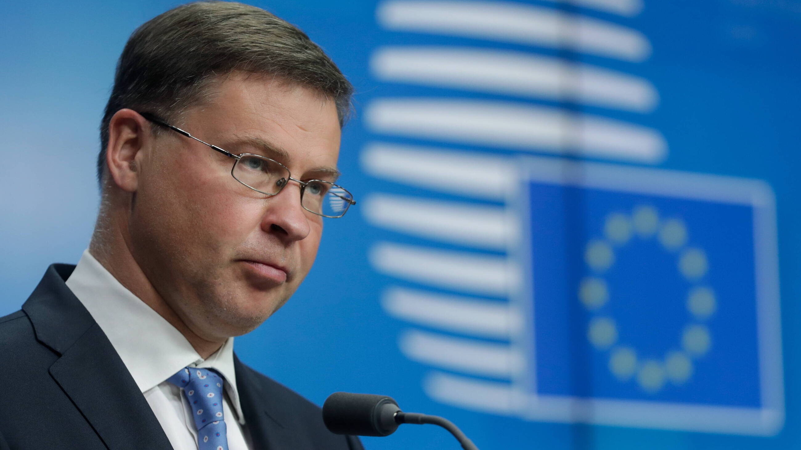 Valdis Dombrovskis, wiceprzewodniczący Komisji Europejskiej