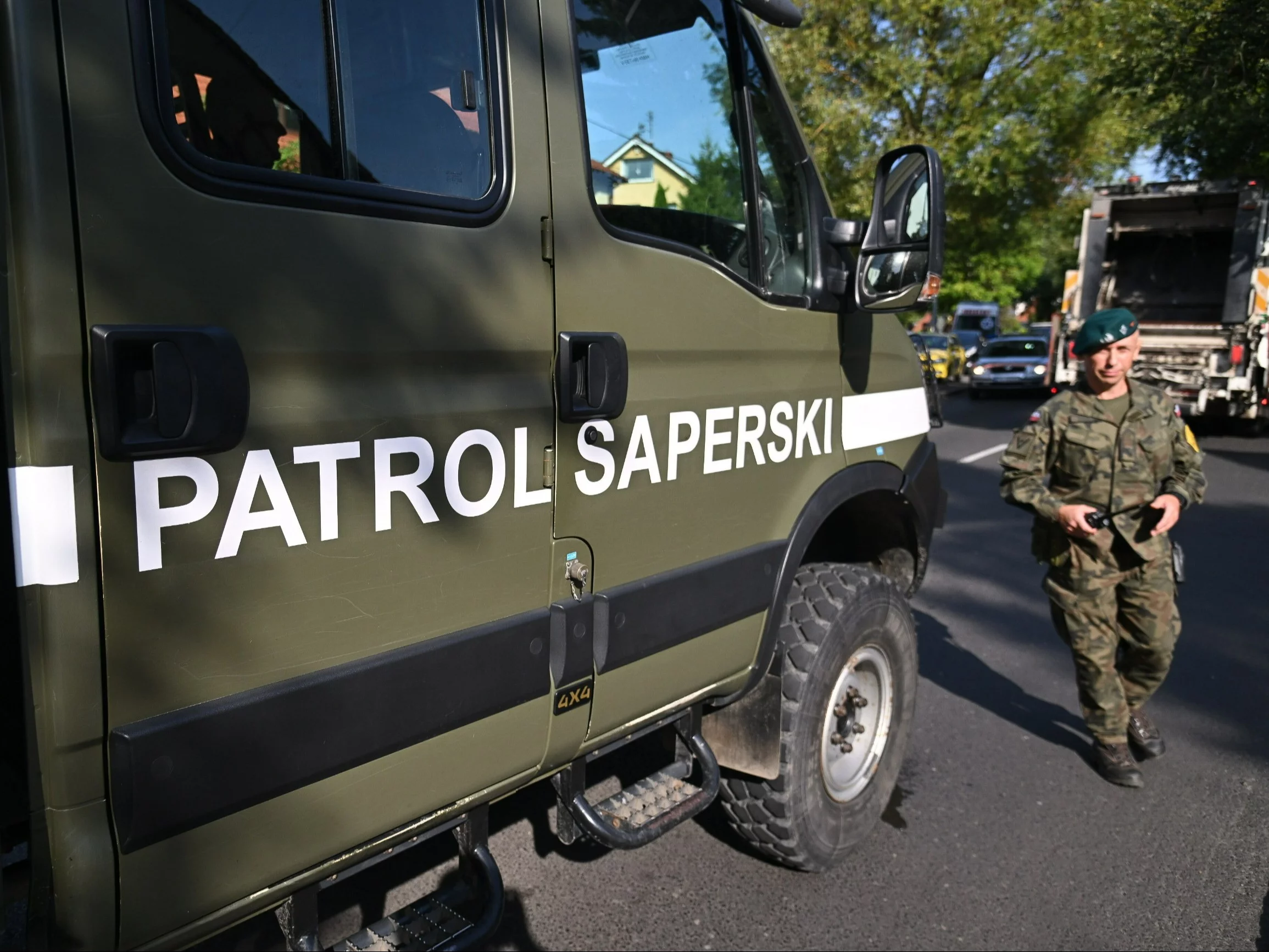 Patrol saperski, zdjęcie ilustracyjne