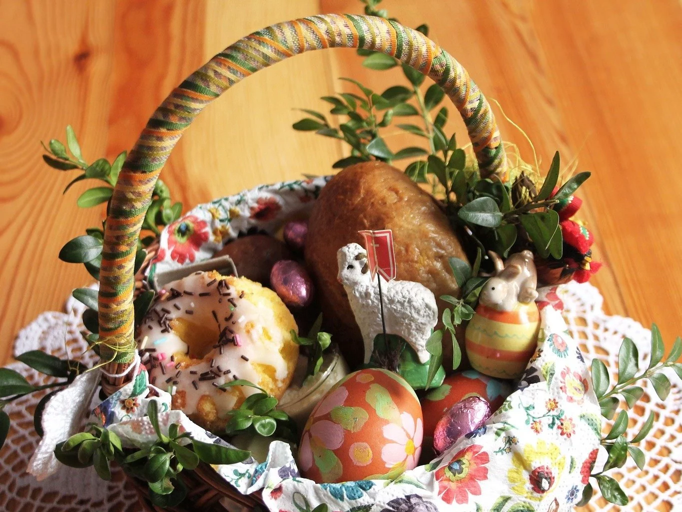 Wielkanocna święconka, zdjęcie ilustracyjne