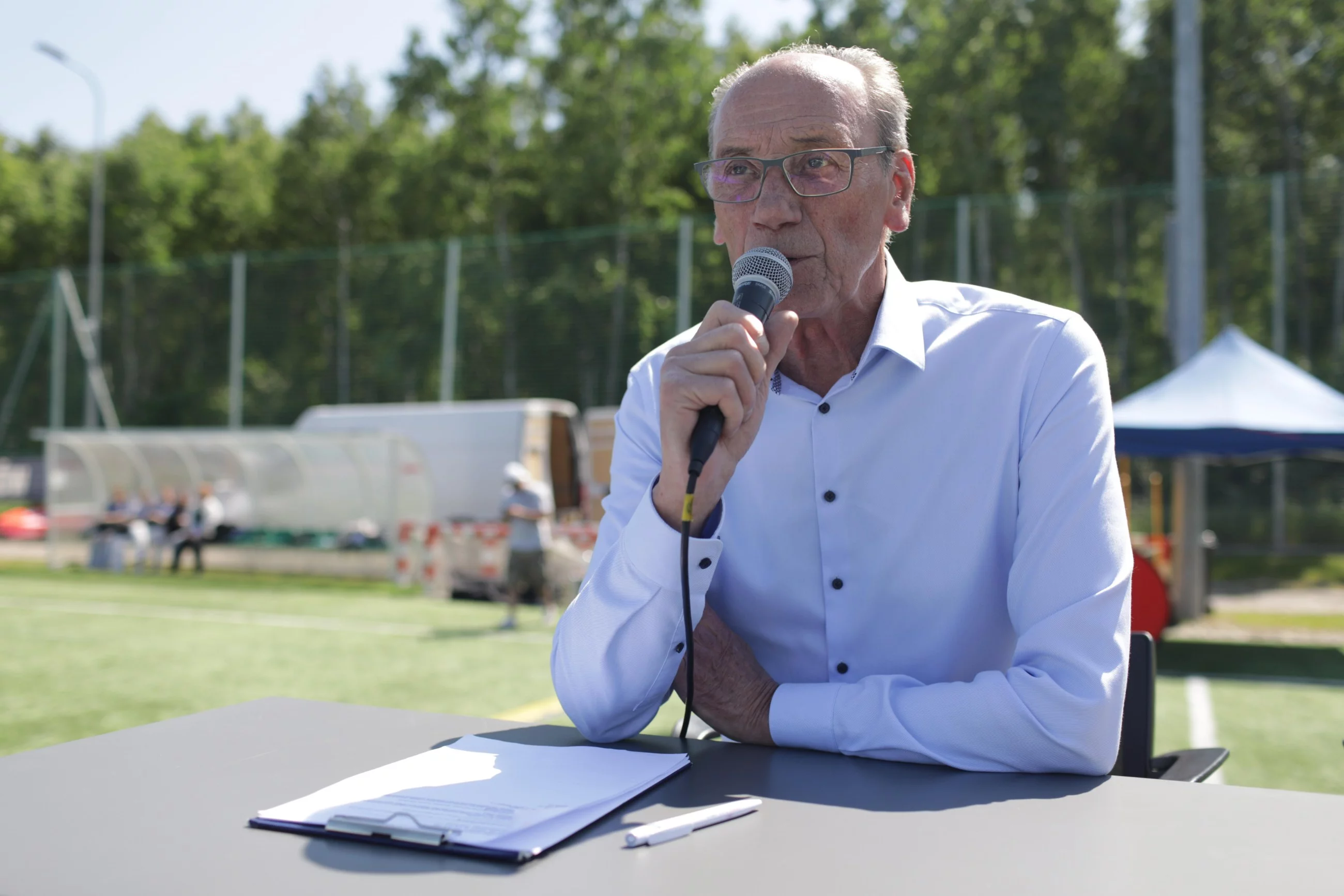 Dziennikarz i komentator sportowy Dariusz Szpakowski