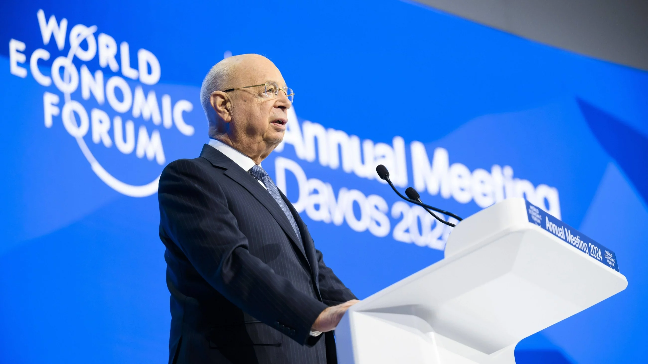 Założyciel Światowego Forum Ekonomicznego Klaus Schwab