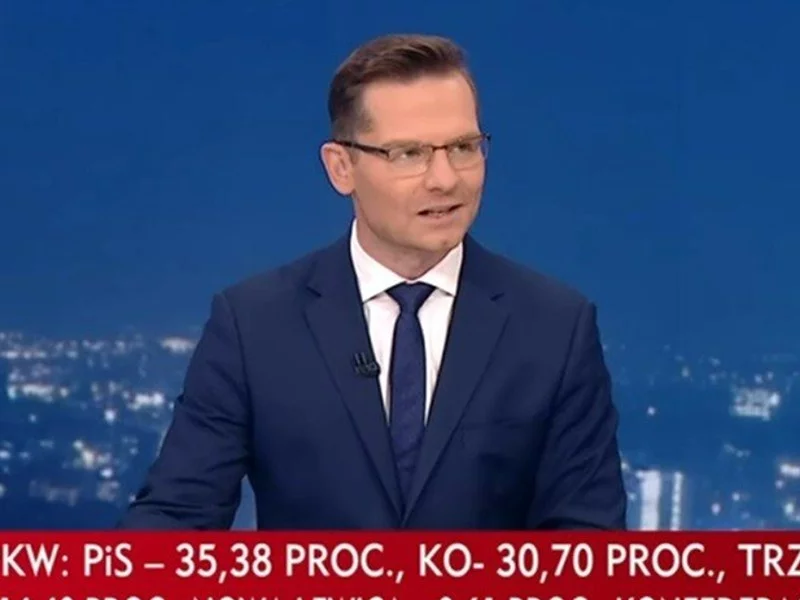 Bartłomiej Graczak w TVP Info