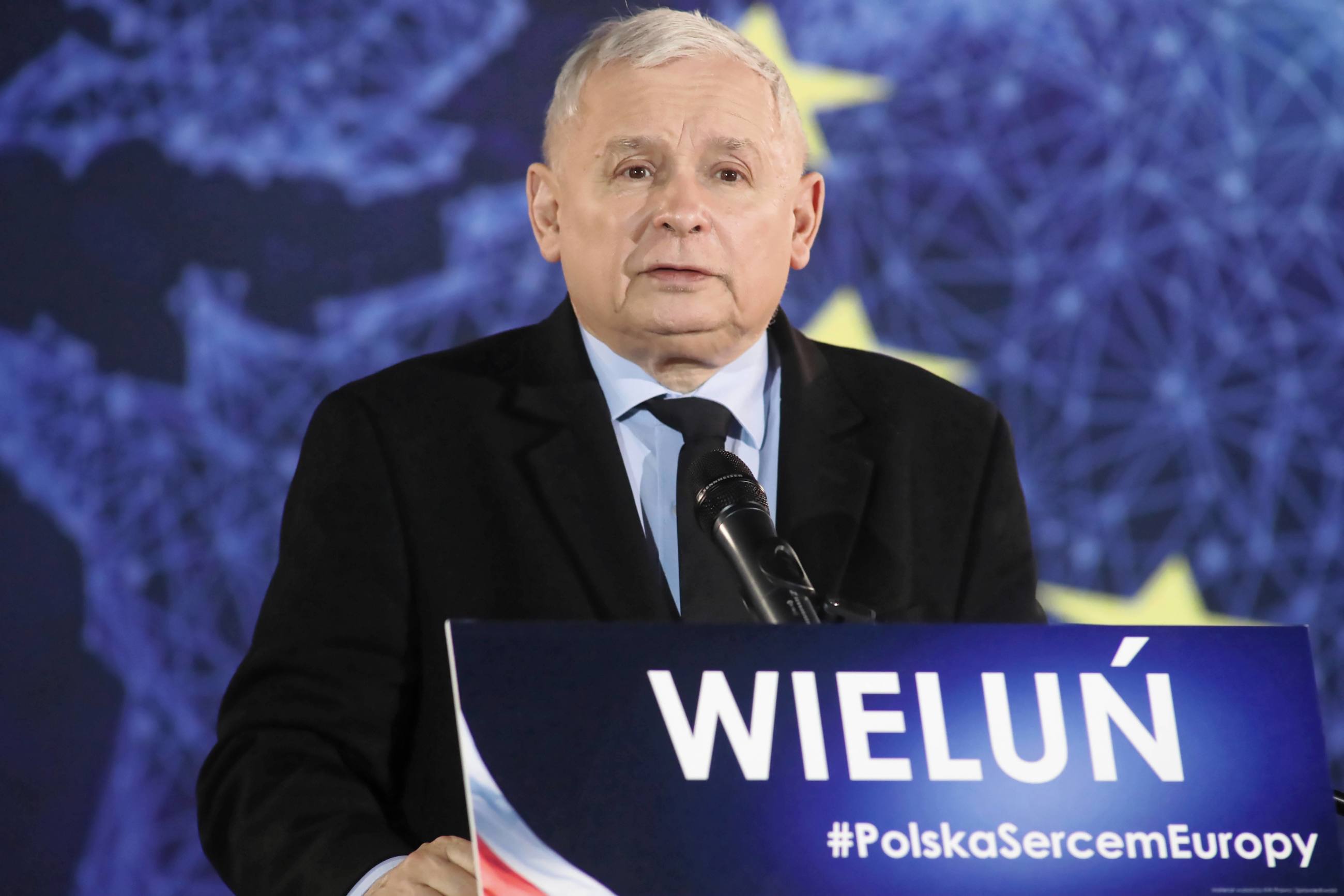 Prezes PiS Jarosław Kaczyński