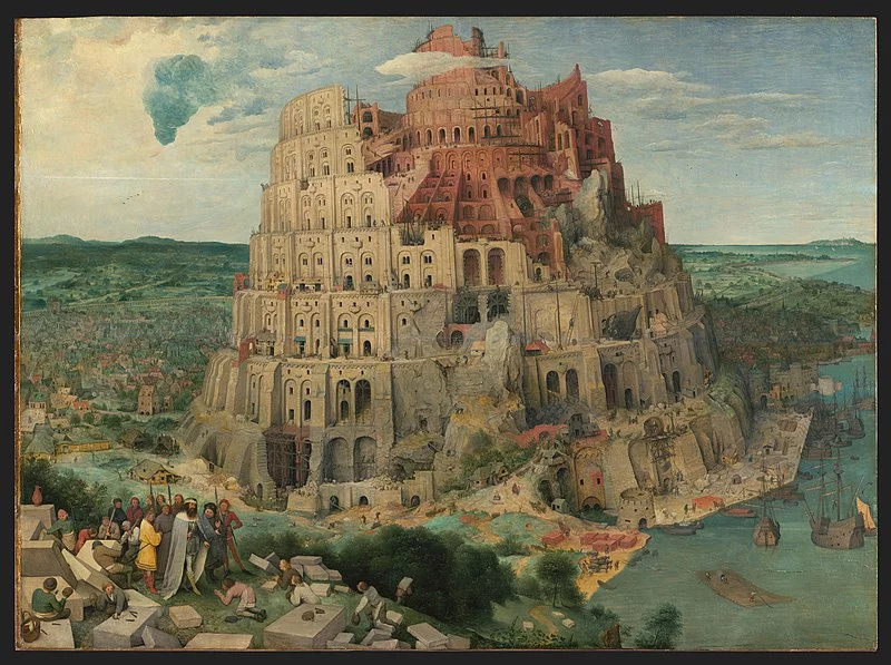 "Wieża Babel" - Pieter Bruegel