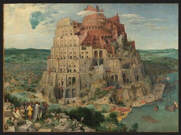 "Wieża Babel" - Pieter Bruegel