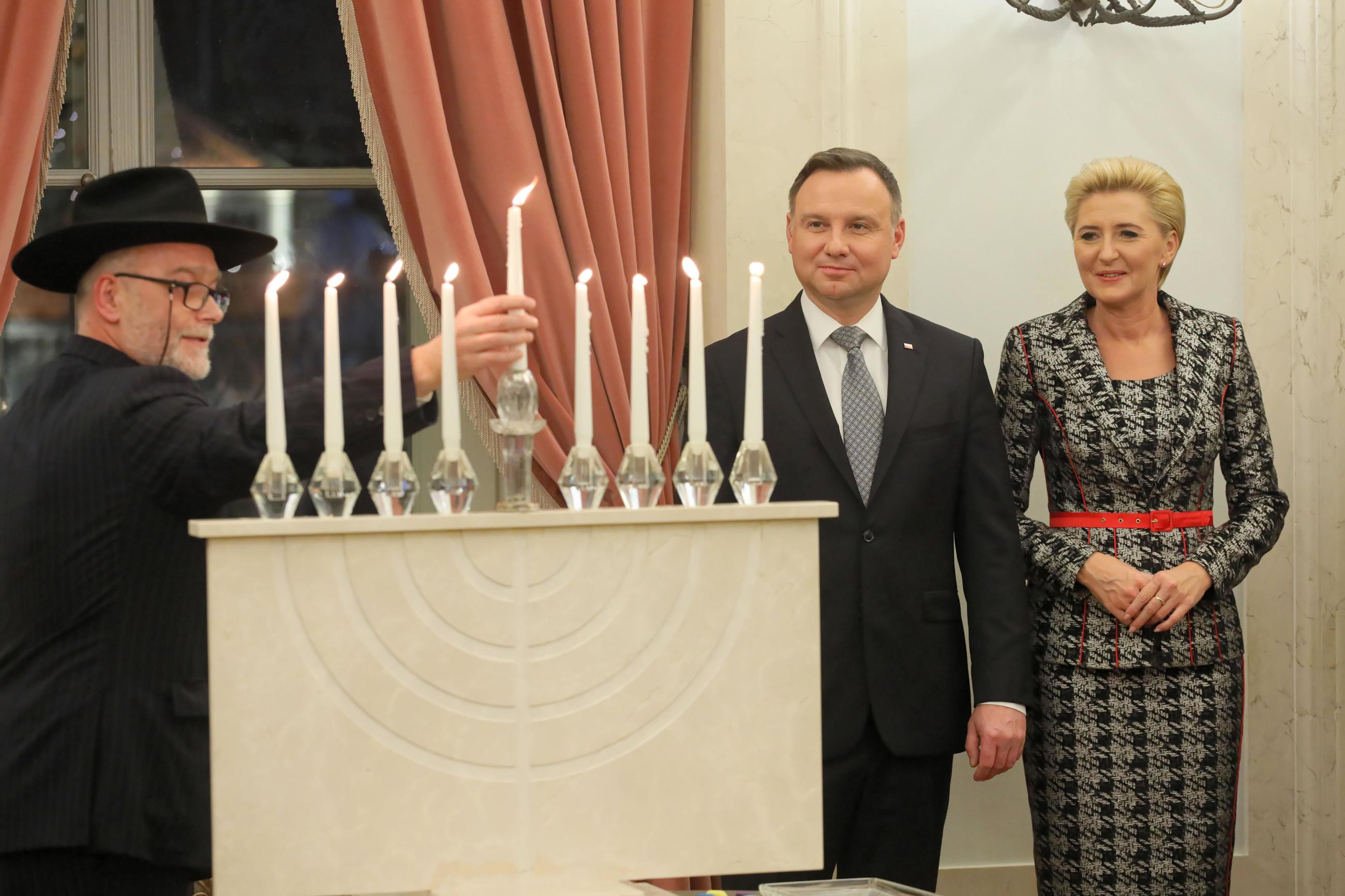 Chanuka w Pałacu Prezydenckim