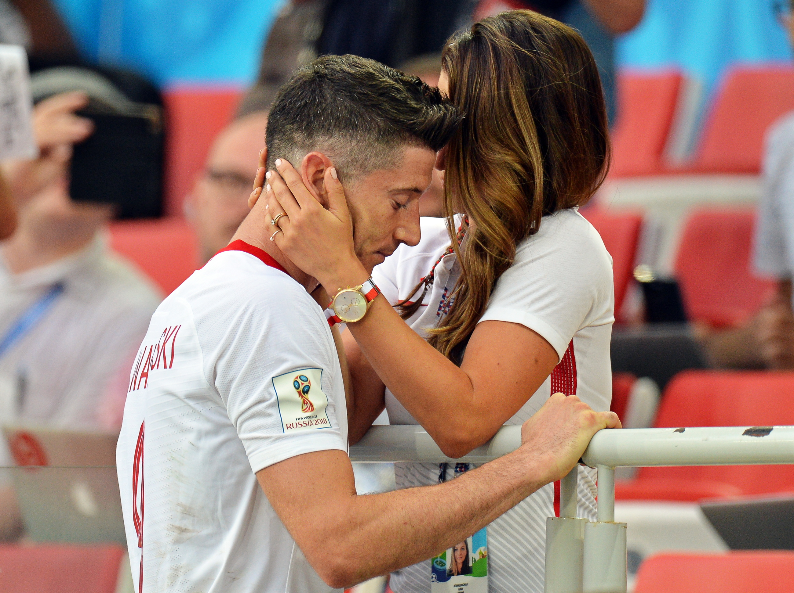 Anna i Robert Lewandowscy