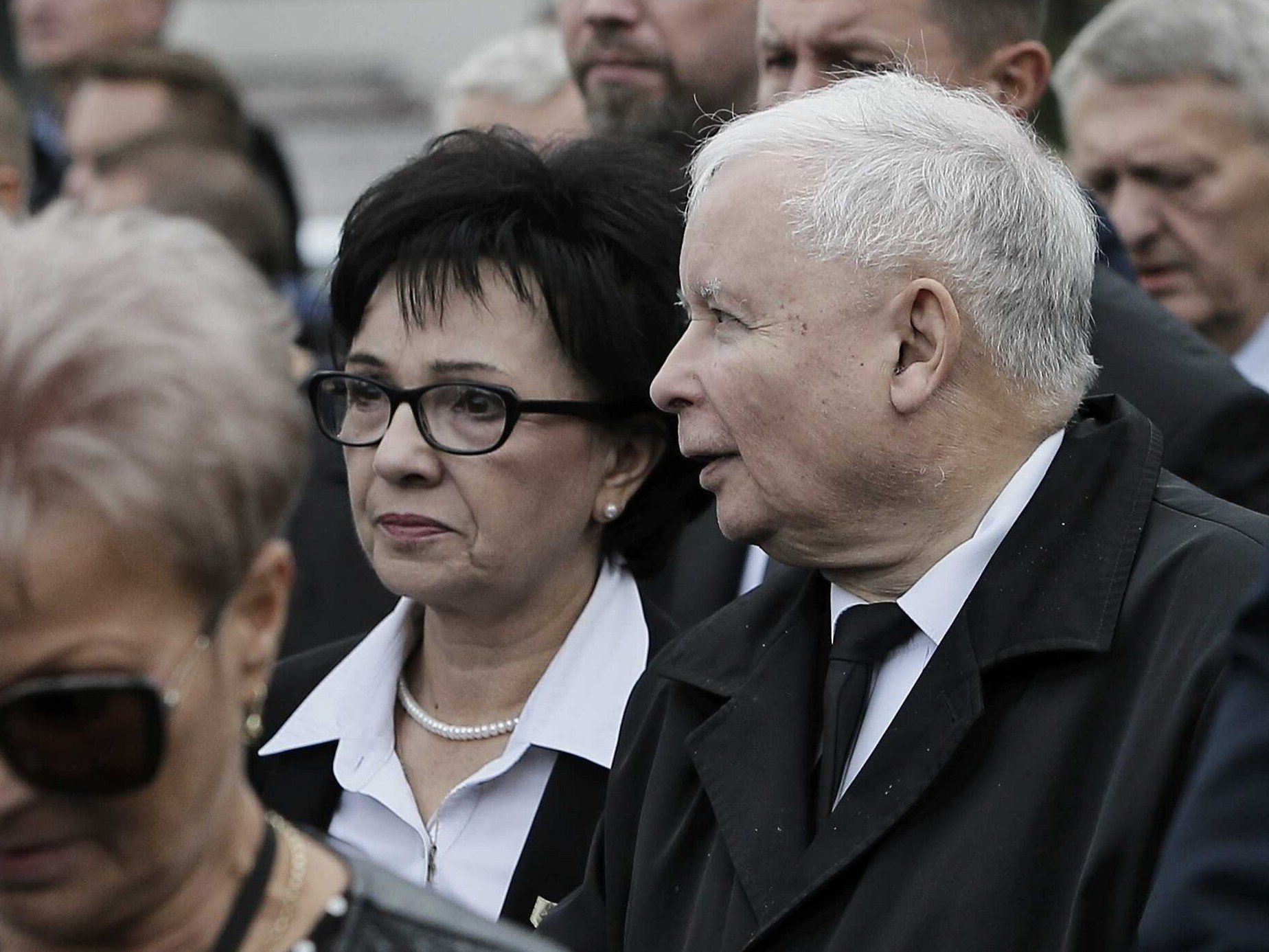 Marszałek Sejmu Elżbieta Witek i prezes PiS Jarosław Kaczyński