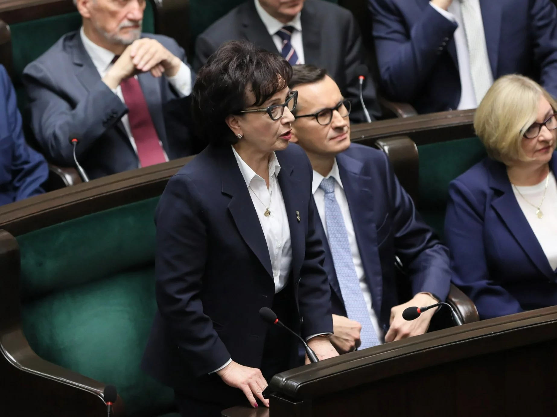 Co z wicemarszałkiem Sejmu z PiS? "Nie zmieniamy kandydatury"