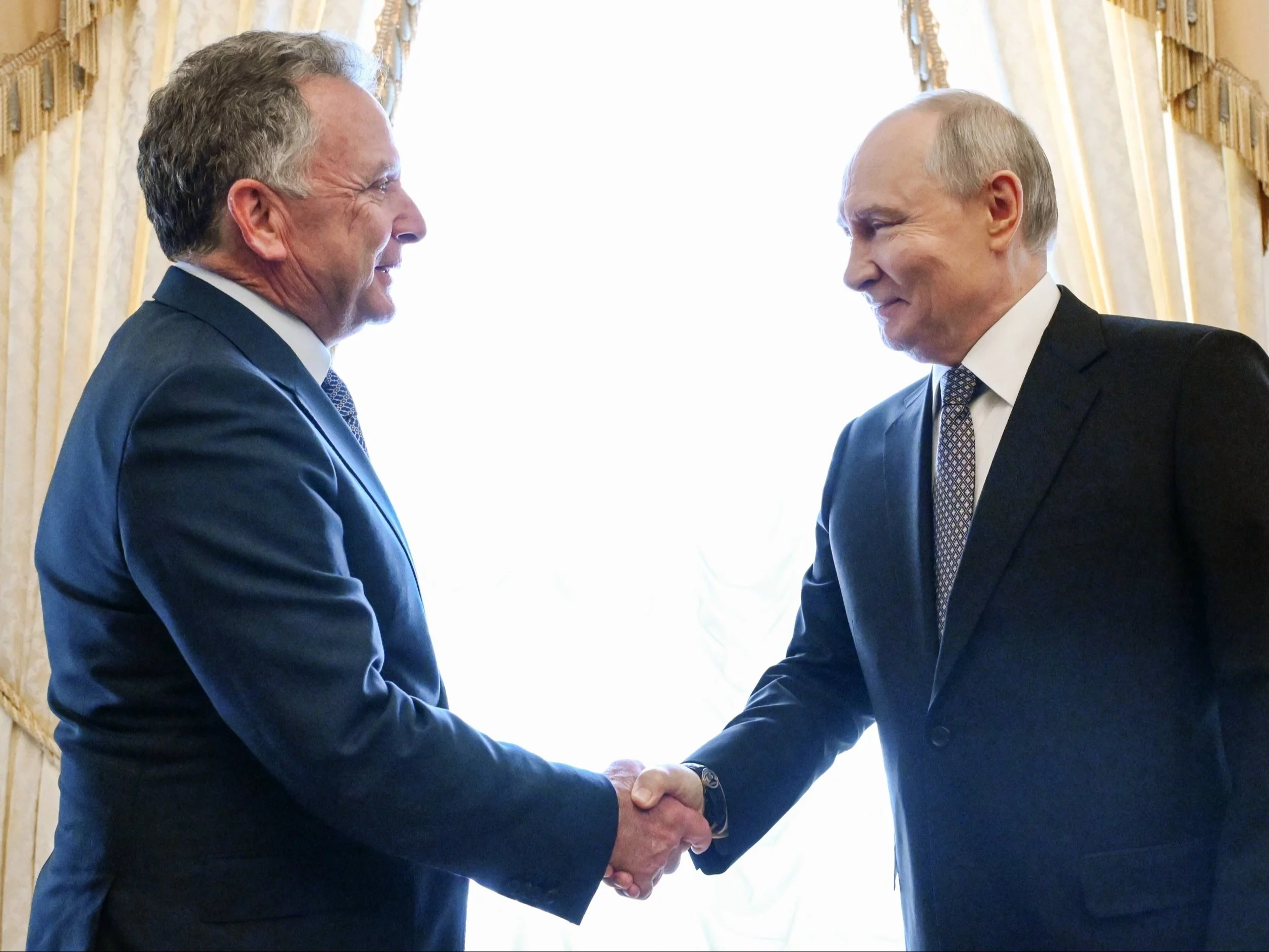 Steve Witkoff i Władimir Putin