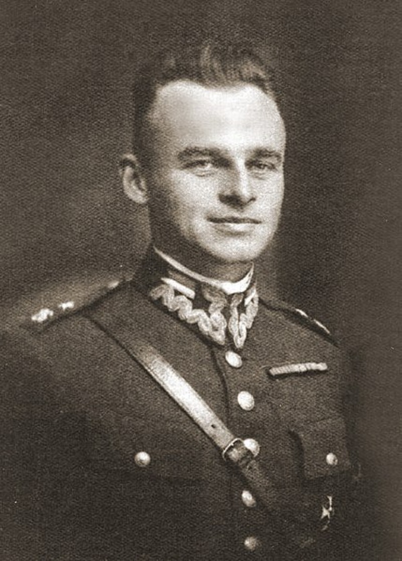 Witold Pilecki jako podporucznik Wojska Polskiego