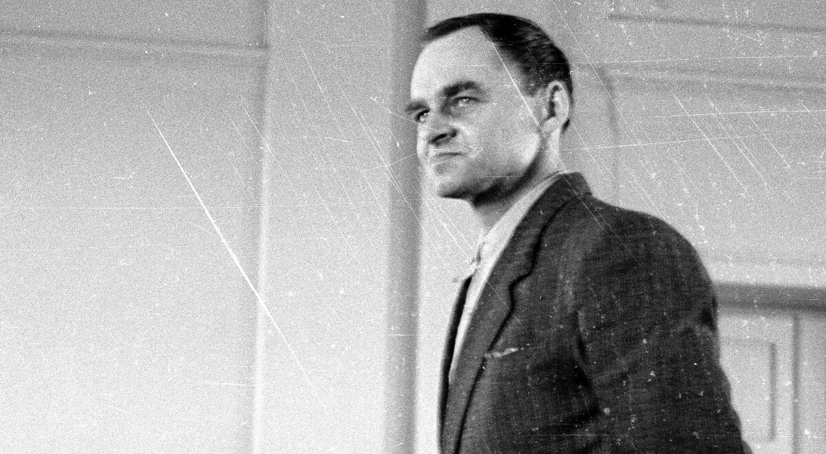 Witold Pilecki w czasie procesu