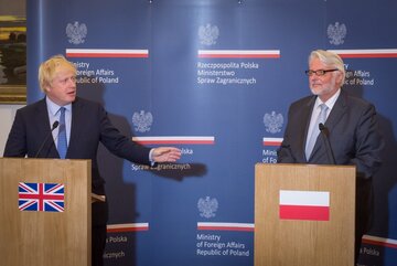 Witold Waszczykowski i szef MSZ Wielkiej Brytanii