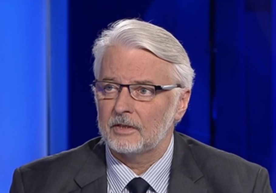 Witold Waszczykowski w studiu TVP Info