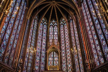 Witraże w Sainte-Chapelle, Paryż