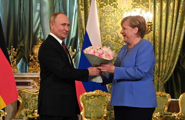 wizyta Angeli Merkel w Moskwie