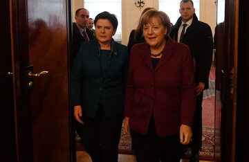 Wizyta Angeli Merkel w Polsce