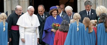 Wizyta papieża Franciszka w Lund, w Szwecji