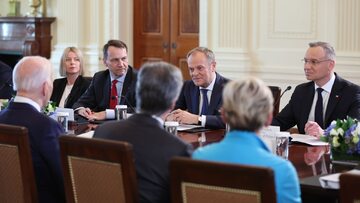 Wizyta prezydenta Andrzeja Dudy i premiera Donalda Tuska w Białym Domu