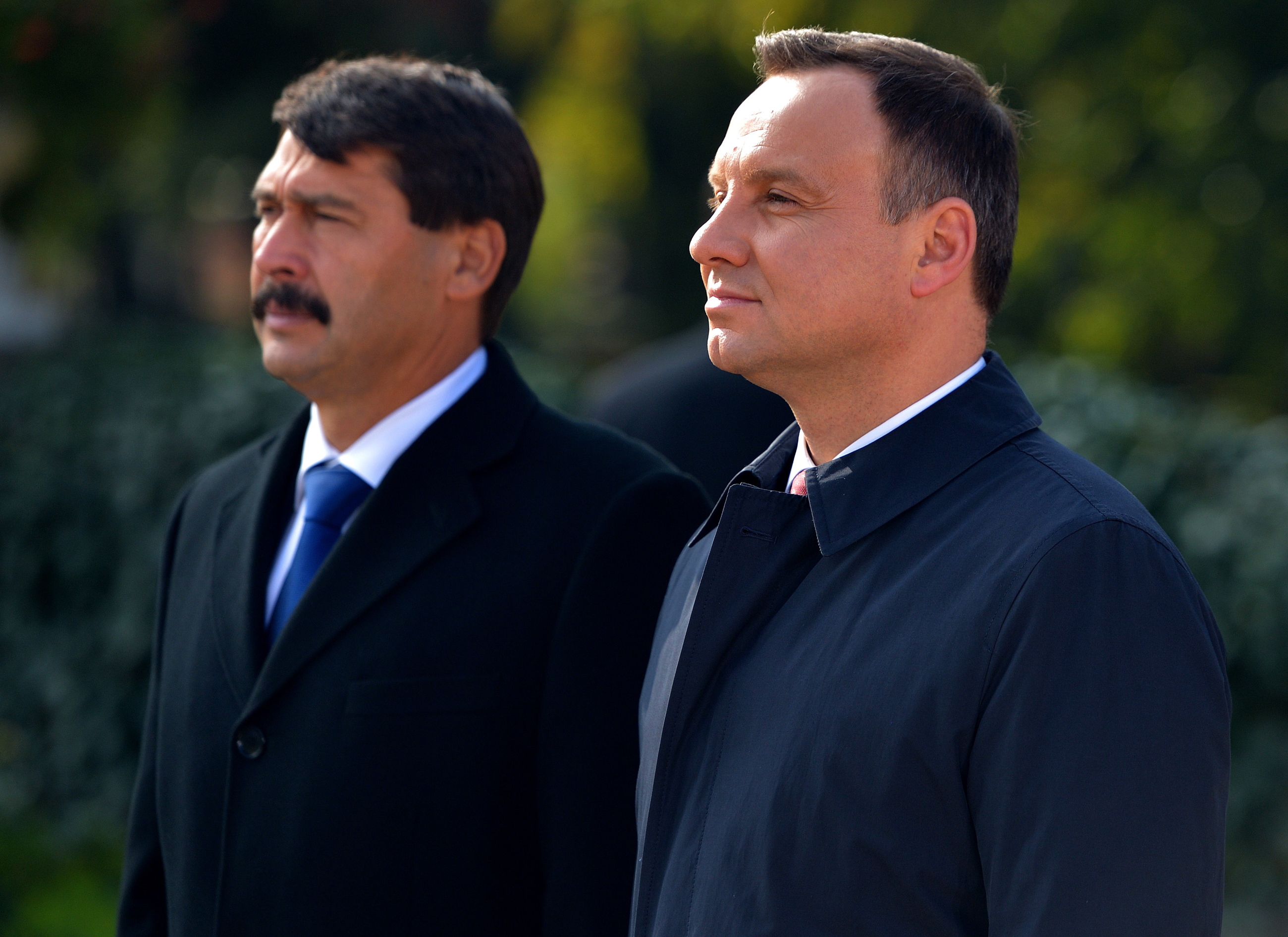 Janos Ader i Andrzej Duda