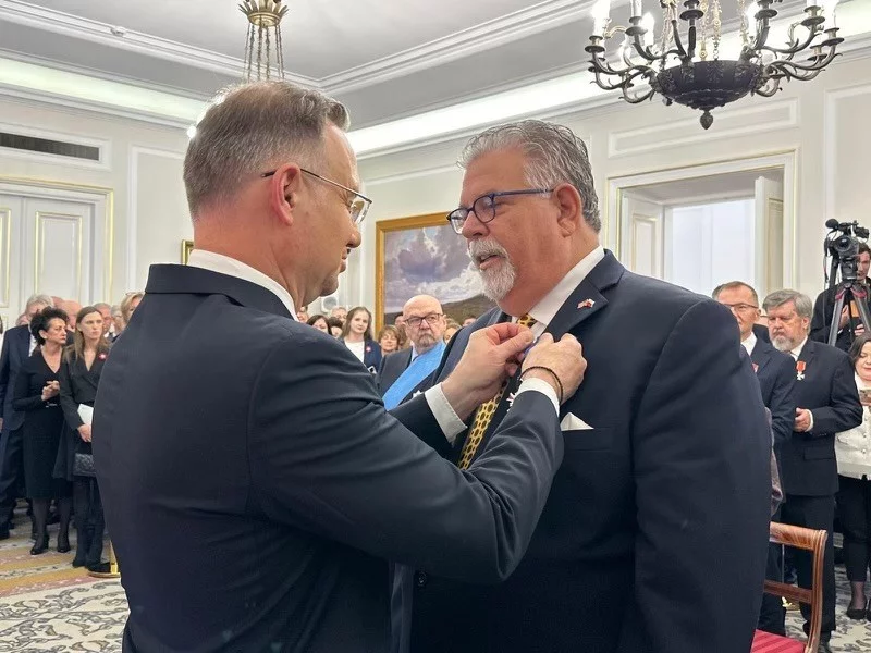 Andrzej Duda i Huber Cioromski