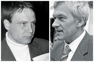 Władimir Bukowski i Kornel Morawiecki
