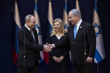 Władimir Putin i Benjamin Netanjahu
