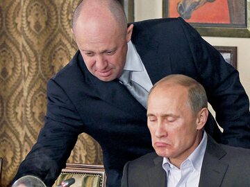 Władimir Putin i Jewgienij Prigożyn