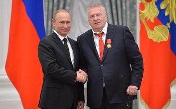 Władimir Putin i Władimir Żyrinowski