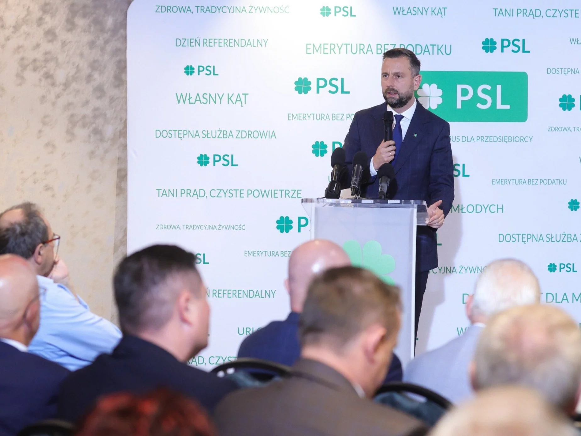 Minister obrony narodowej, prezes PSL Władysław Kosiniak-Kamysz na posiedzeniu Rady Naczelnej PSL